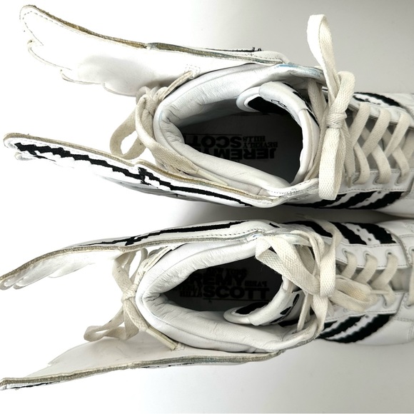 Rare Adidas x Jeremy Scott Wings 2.0 Pixel Sneakers G95769 High Tops Maximalist - Picture 12 of 15